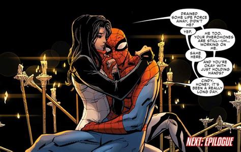 silk and spider man kiss|spider man and silk fan fiction.